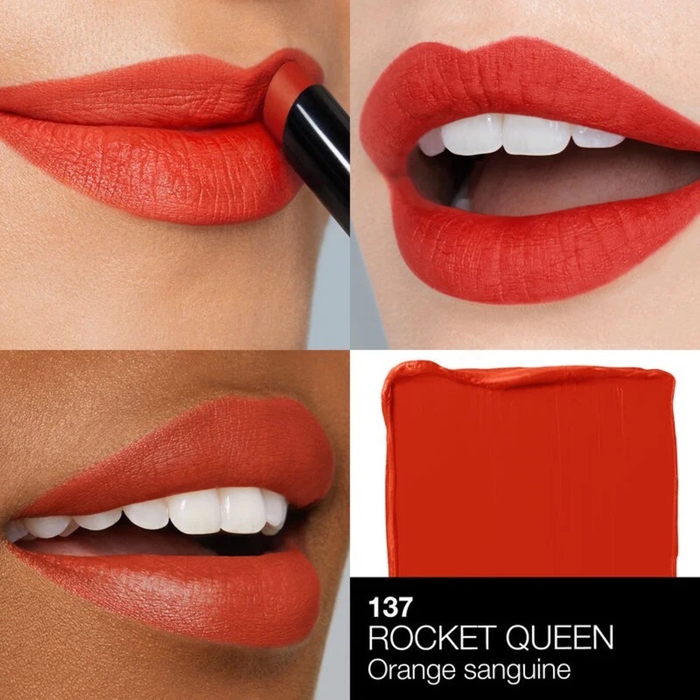 🖤🩷NARS®️Power-matte High-Intensify Lipstick “Rocket Queen” #137 🩷🖤